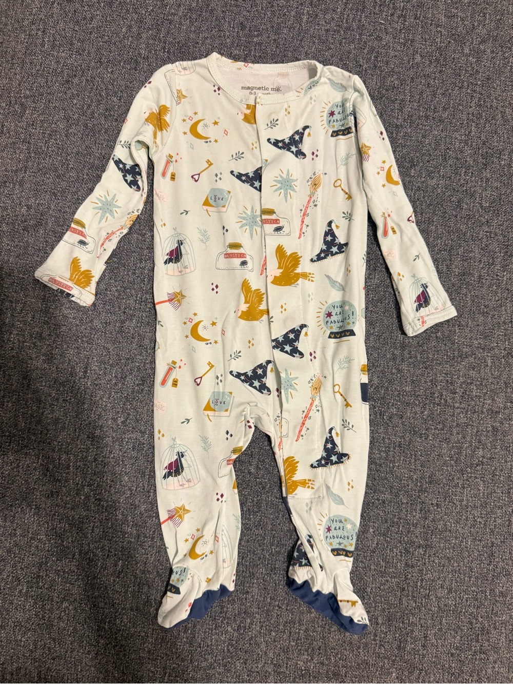 Magnetic Me Baby One-Piece with Magic Print